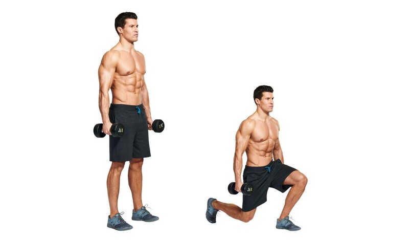 Dumbbell Lunge