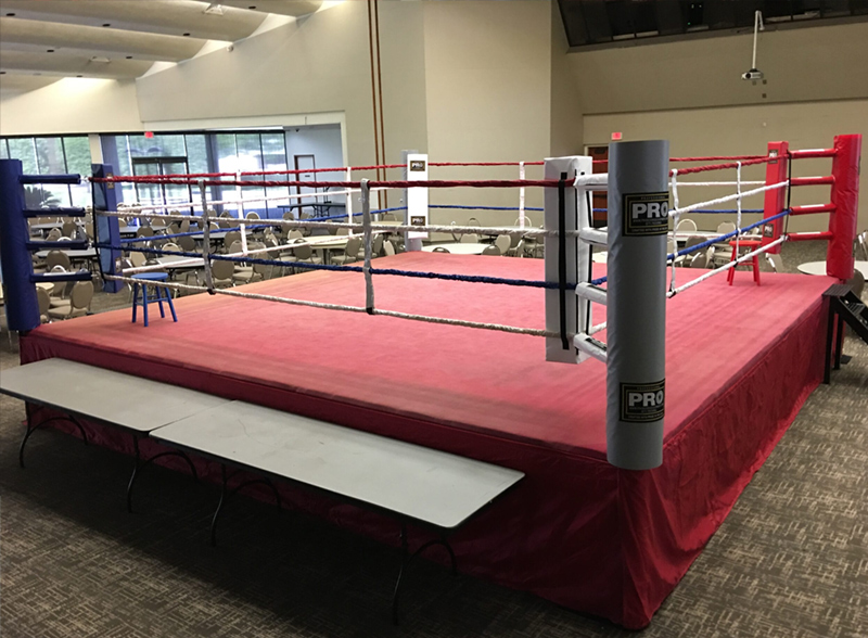 Cấu tạo của sàn đấu Boxing Ring