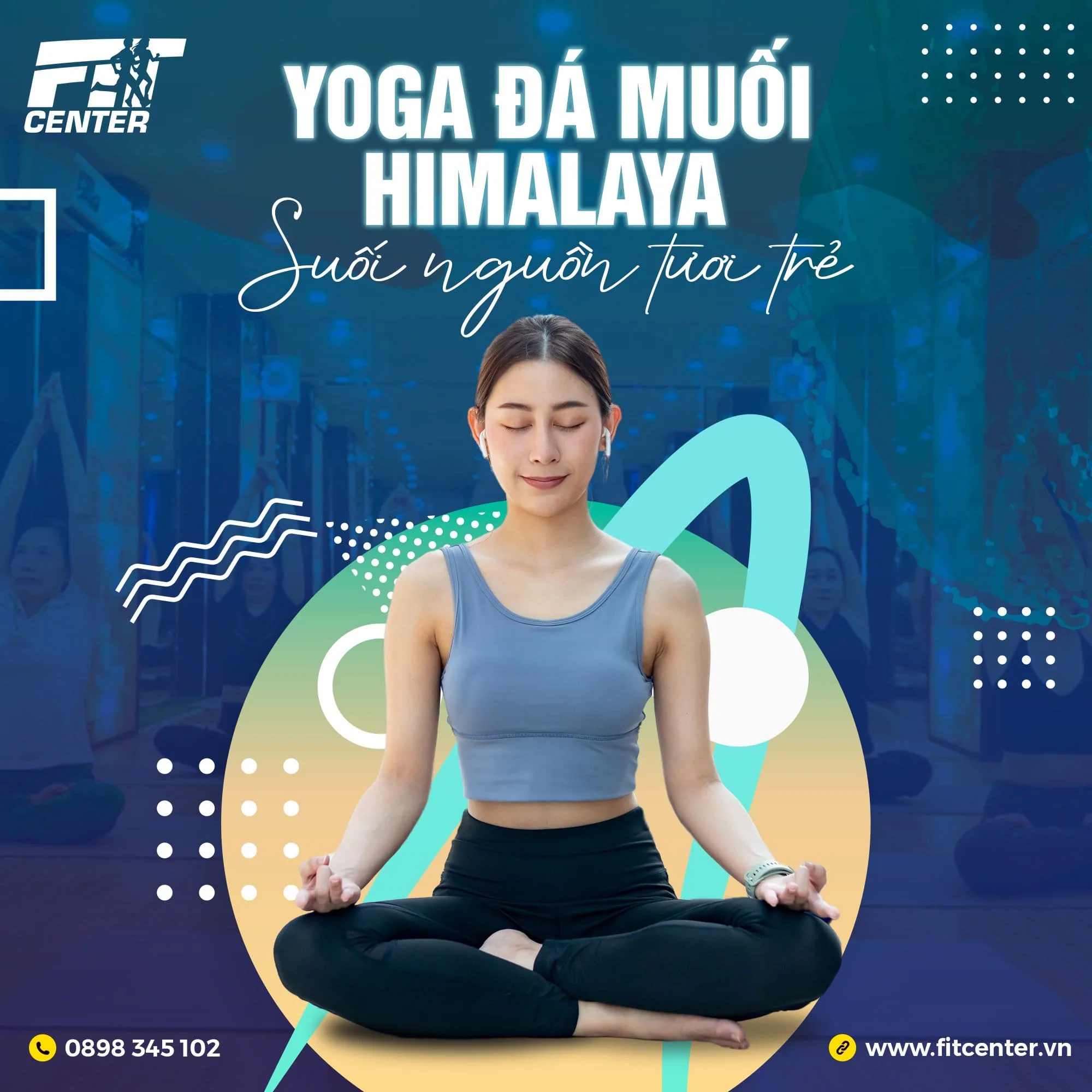 yoga đá muối