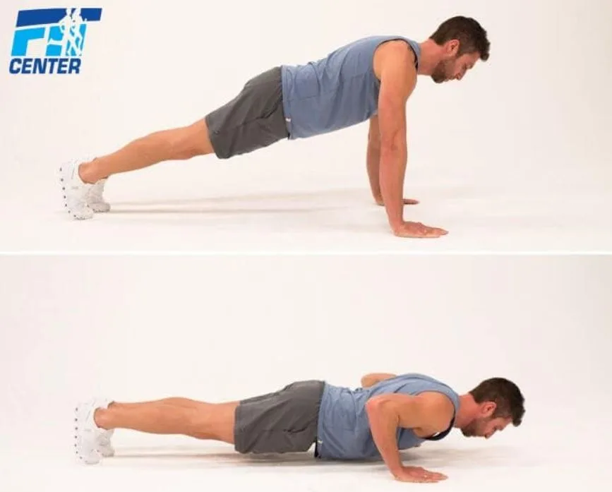 10+ Bài Tập Cardio Giảm Mỡ Toàn Thân Hiệu Quả chong day 5 Động tác chống đẩy căn bản