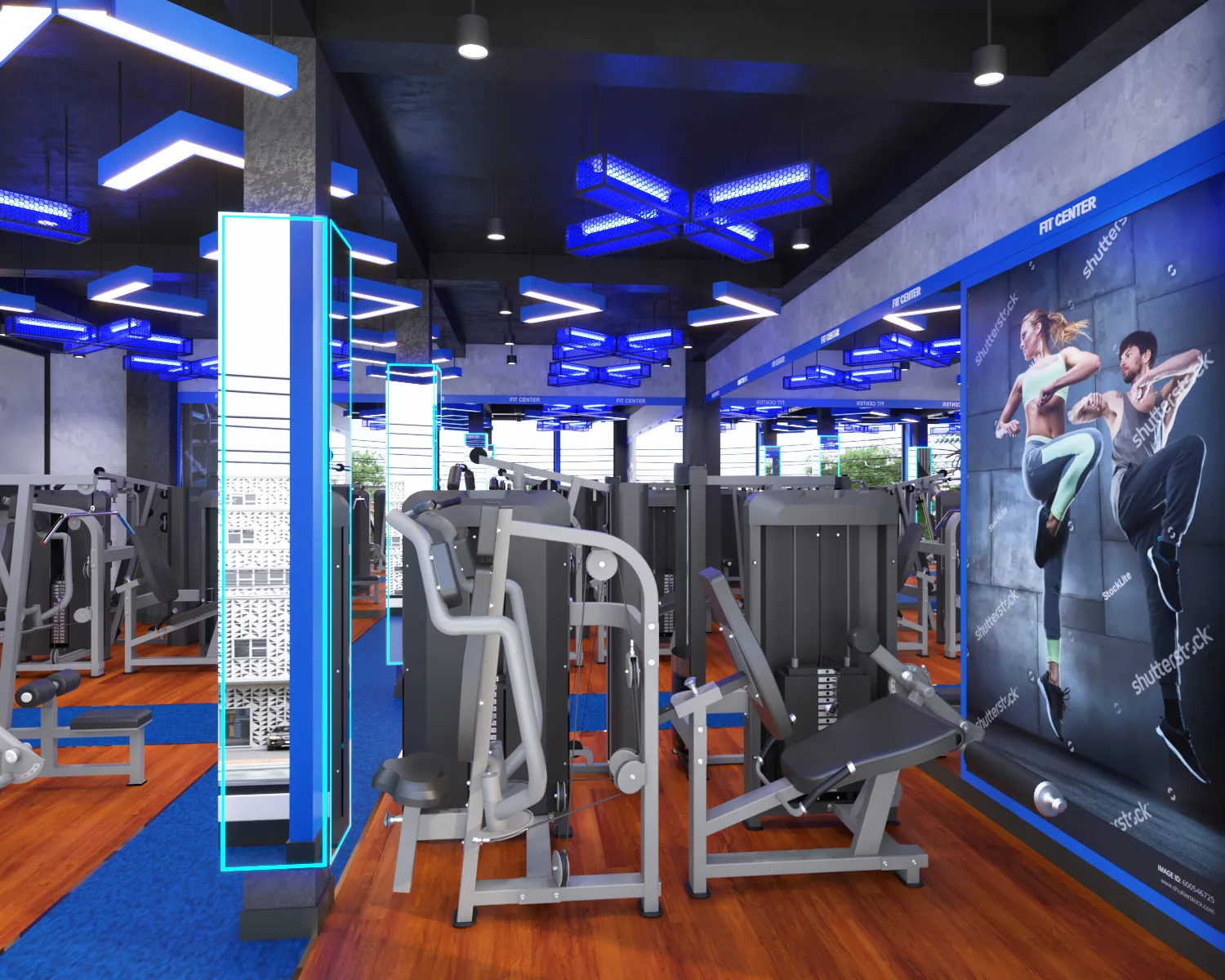Phòng tập Gym Fit Center