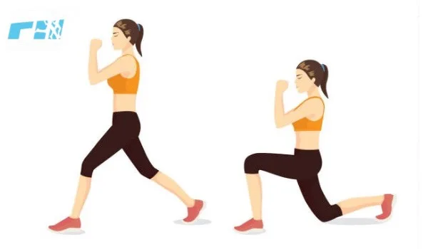 các bài tập giúp mông to Lunge
