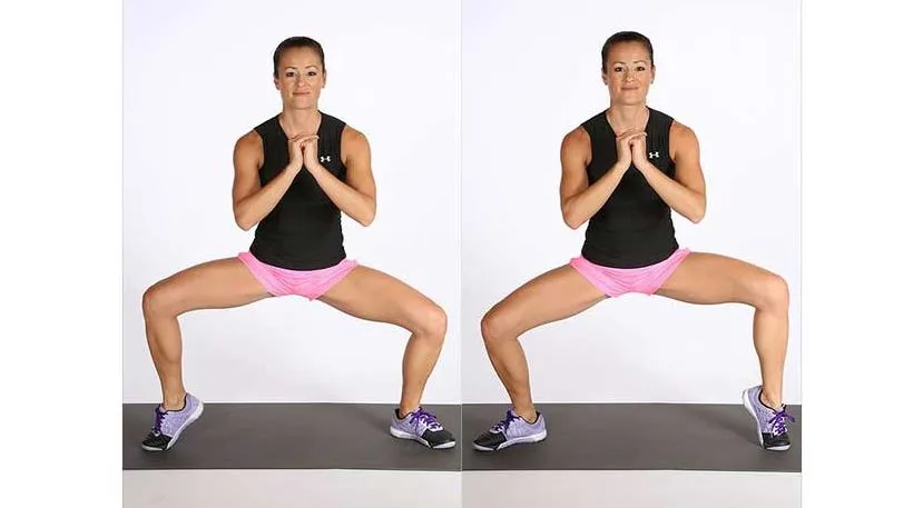 Top 5 Bài Tập Giảm Mỡ Đùi Đơn Giản, Hiệu Quả Nhất squat rong 2 Squat rộng