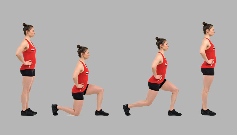 Bài tập HIIT số 8: Jumping Lunge