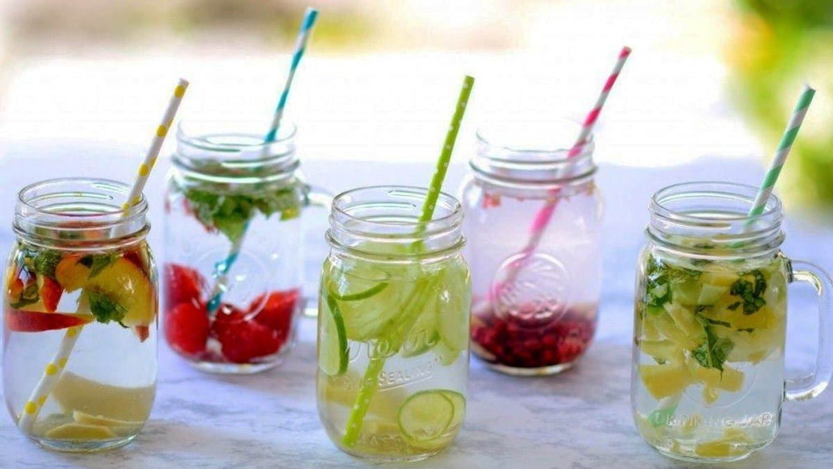 uong nuoc Bí quyết uống nước detox giảm cân hiệu quả, an toàn cho sức khỏe